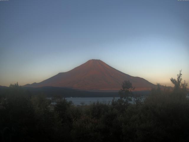 山中湖からの富士山