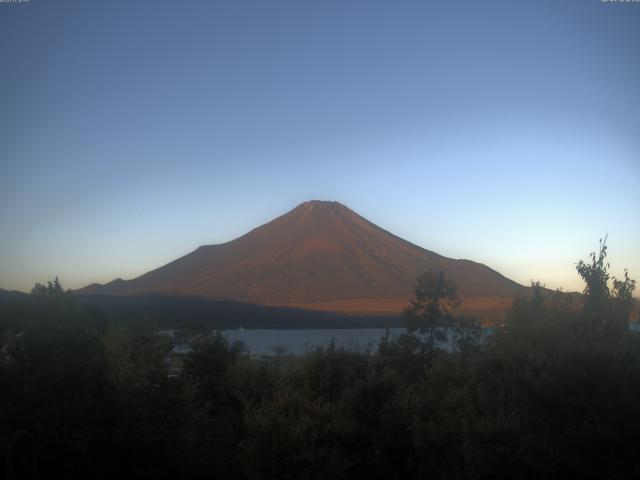 山中湖からの富士山