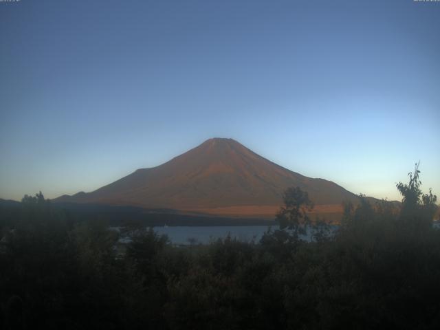 山中湖からの富士山