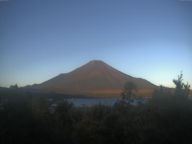 山中湖からの富士山