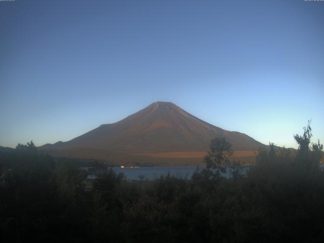 山中湖からの富士山