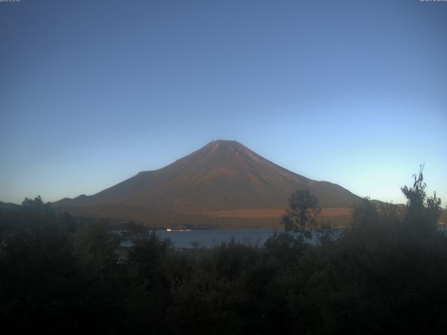 山中湖からの富士山