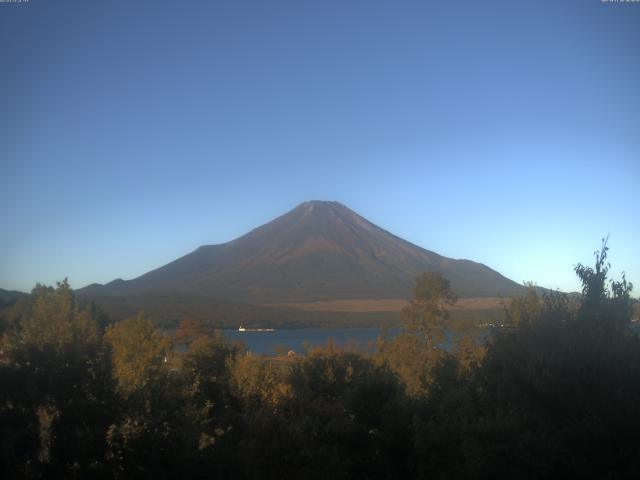 山中湖からの富士山
