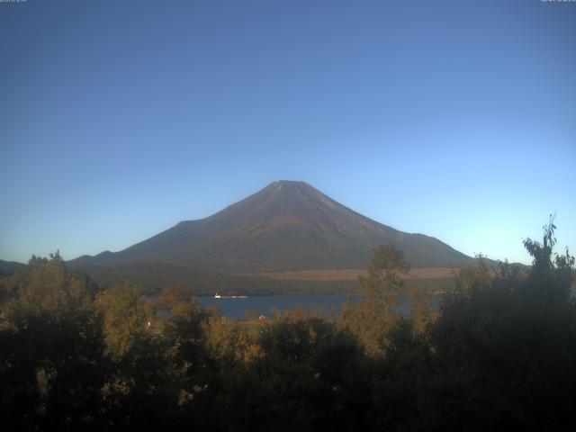 山中湖からの富士山