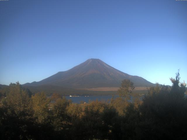 山中湖からの富士山