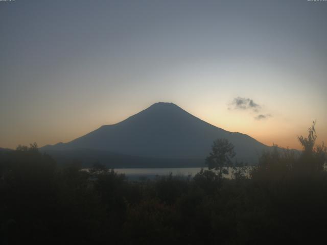 山中湖からの富士山