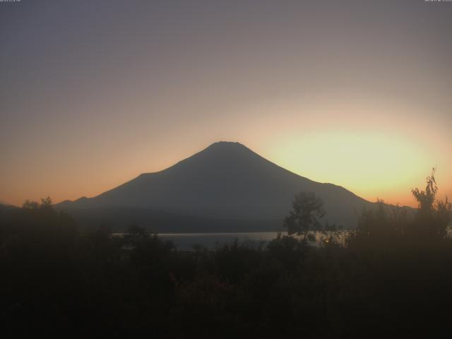 山中湖からの富士山