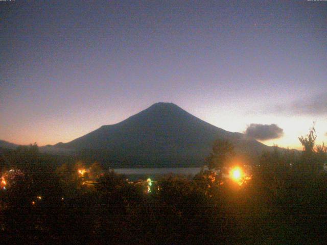 山中湖からの富士山