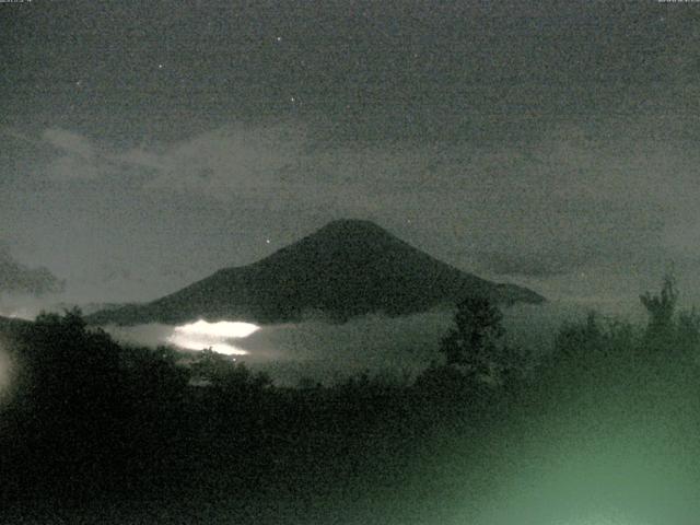 山中湖からの富士山