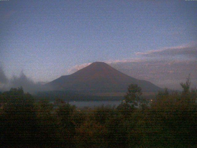 山中湖からの富士山