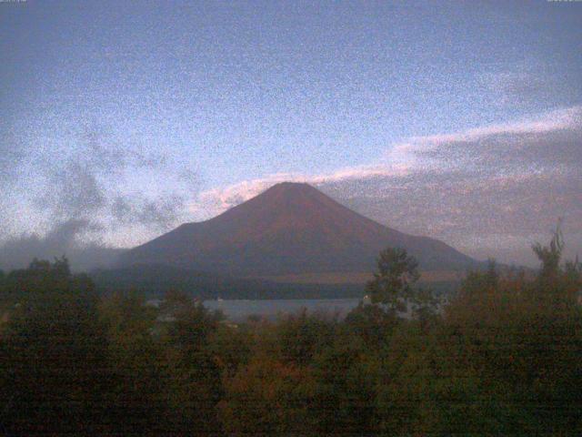 山中湖からの富士山