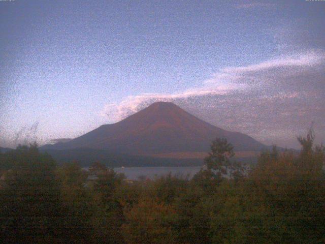 山中湖からの富士山