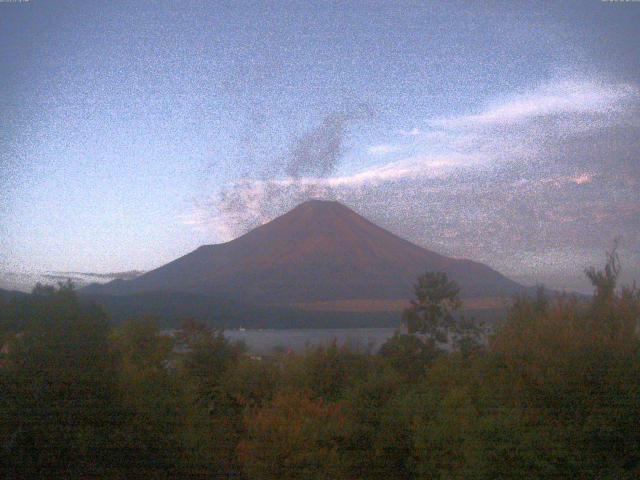 山中湖からの富士山