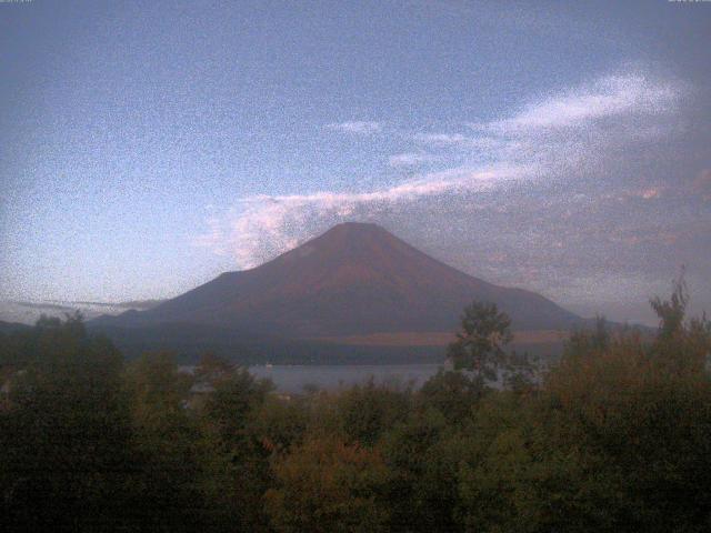 山中湖からの富士山