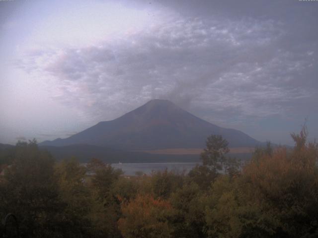 山中湖からの富士山