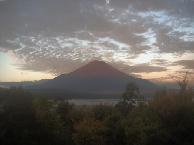 山中湖からの富士山