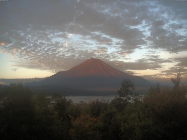 山中湖からの富士山
