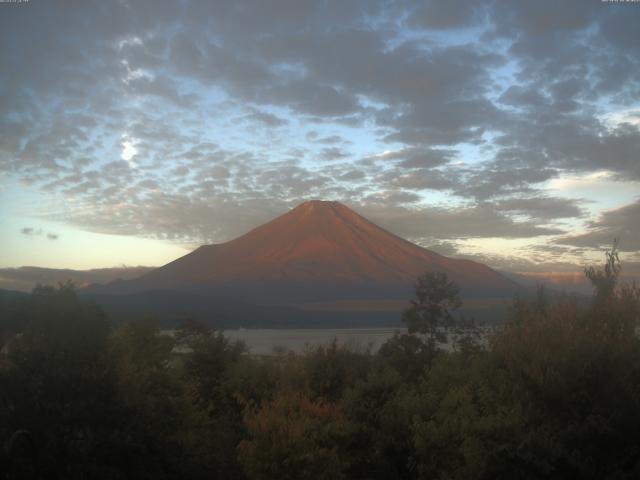 山中湖からの富士山