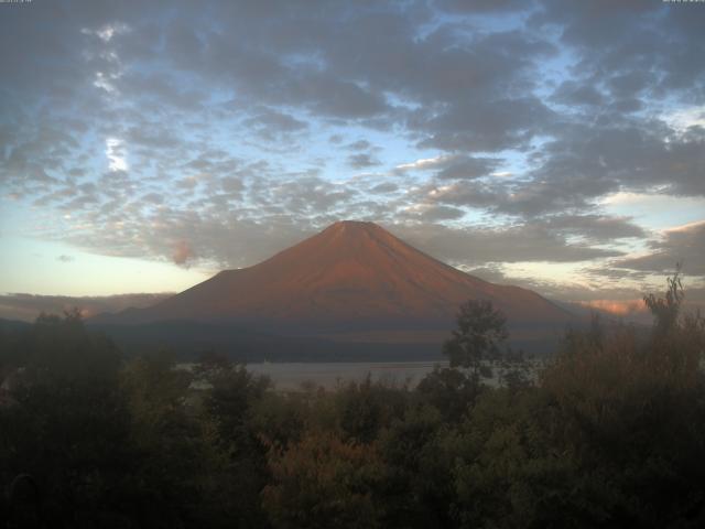 山中湖からの富士山