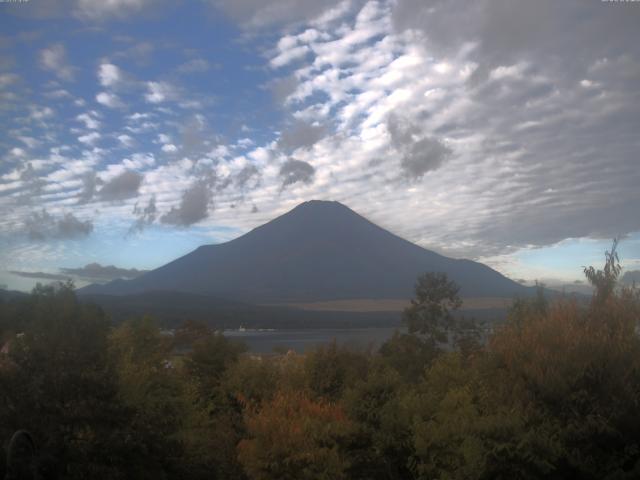 山中湖からの富士山