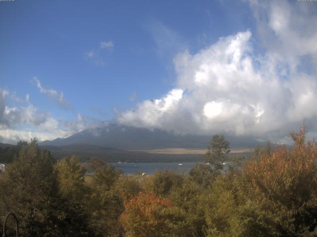山中湖からの富士山