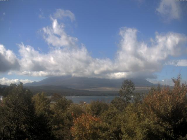 山中湖からの富士山