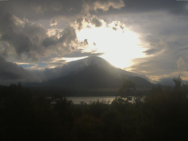 山中湖からの富士山