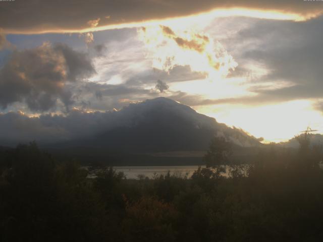 山中湖からの富士山