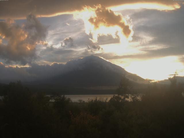 山中湖からの富士山