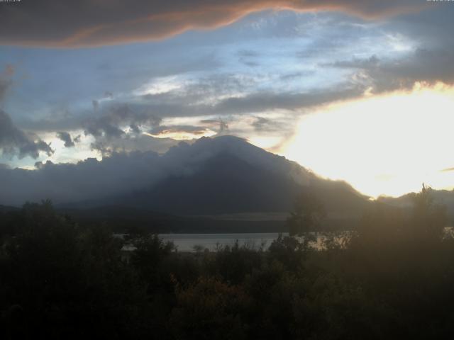 山中湖からの富士山