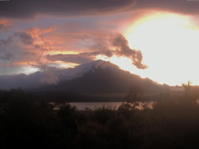 山中湖からの富士山