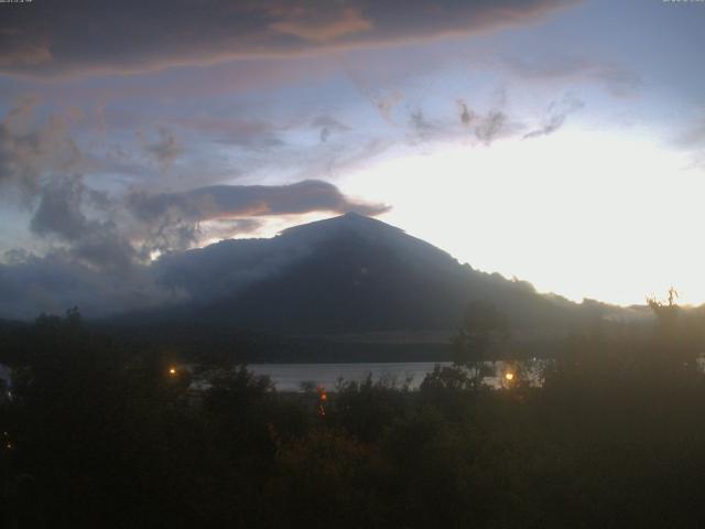山中湖からの富士山