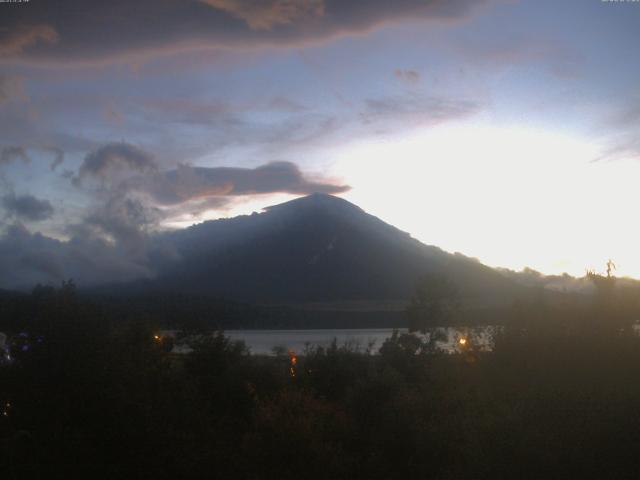 山中湖からの富士山