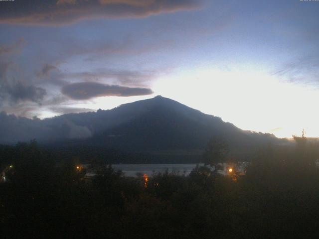 山中湖からの富士山