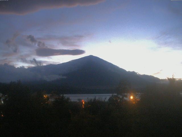 山中湖からの富士山