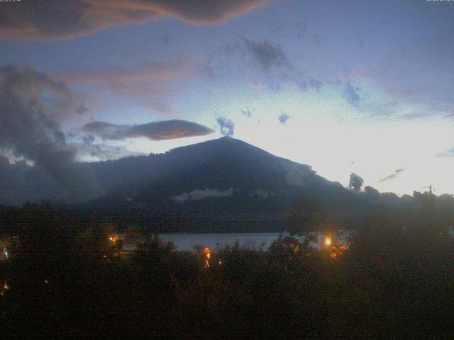 山中湖からの富士山
