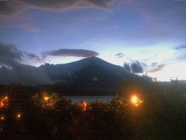 山中湖からの富士山