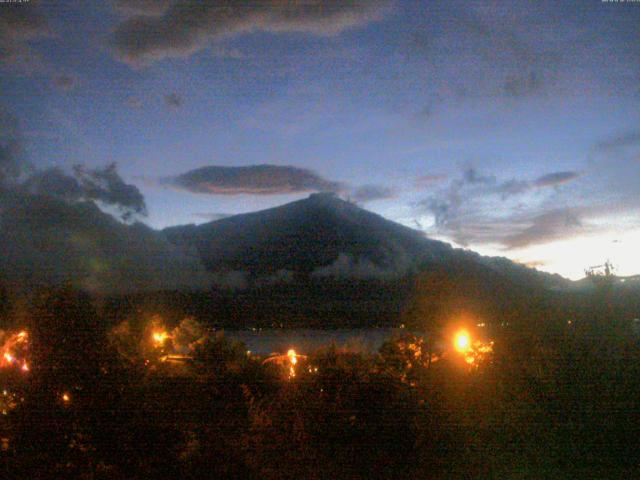山中湖からの富士山