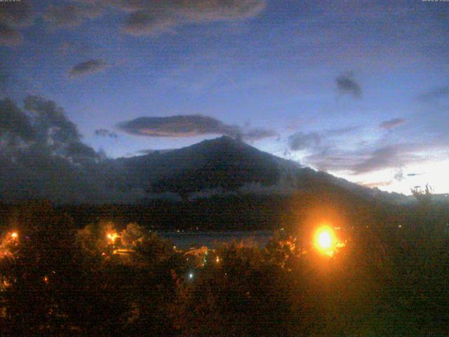 山中湖からの富士山