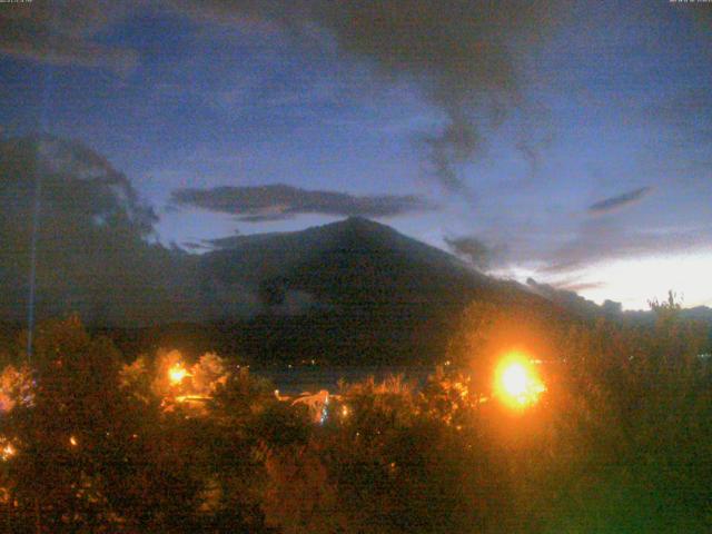 山中湖からの富士山