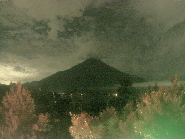 山中湖からの富士山