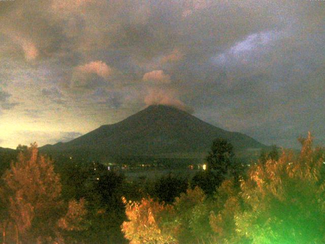 山中湖からの富士山