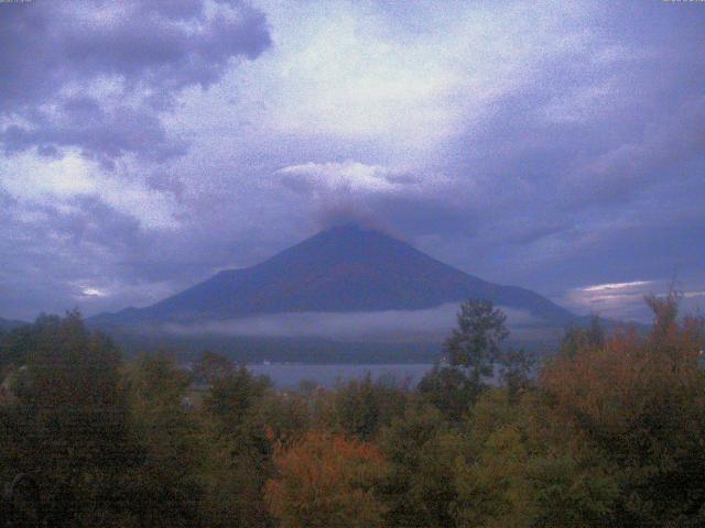 山中湖からの富士山