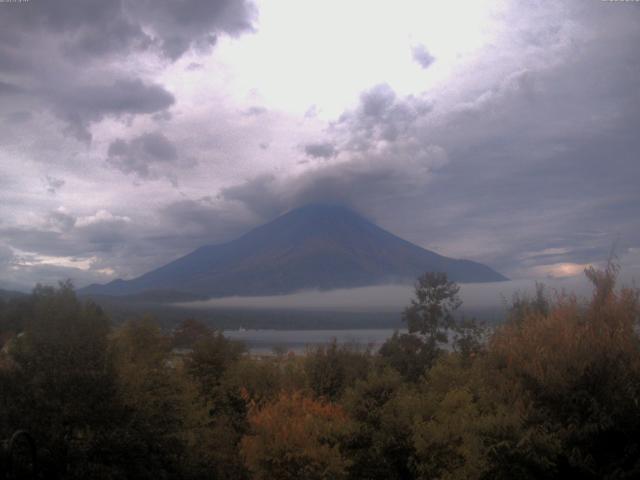 山中湖からの富士山