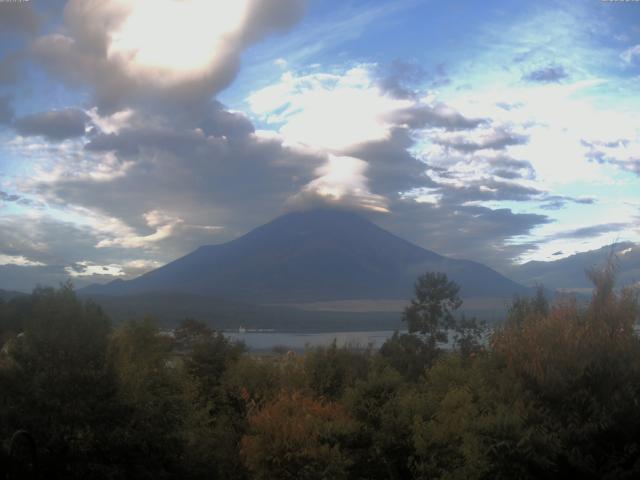 山中湖からの富士山