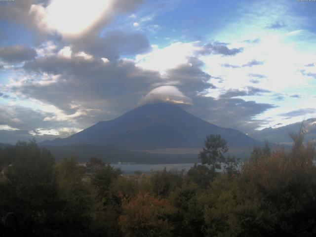 山中湖からの富士山