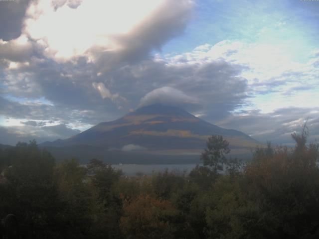 山中湖からの富士山