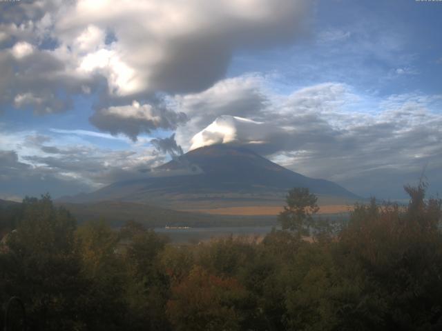 山中湖からの富士山