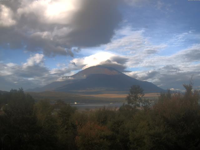 山中湖からの富士山
