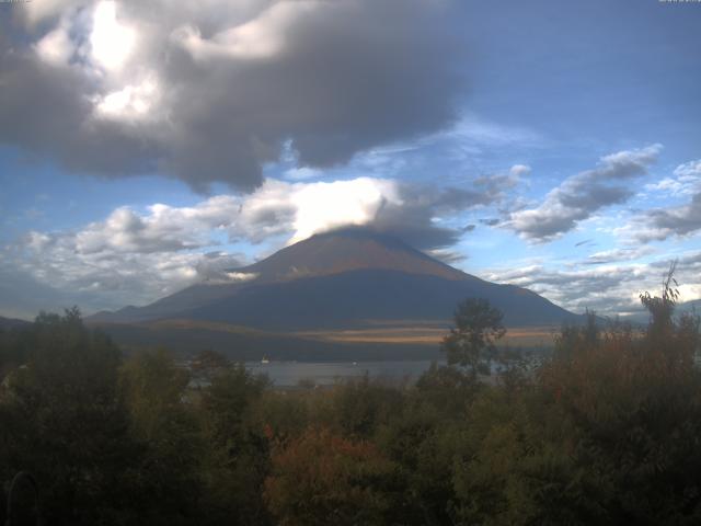 山中湖からの富士山